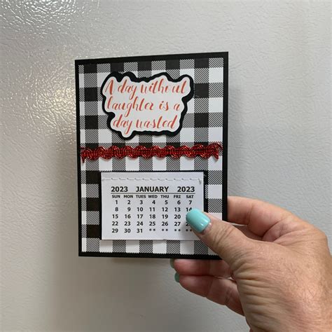 Custom Magnet Calendar For Fridge